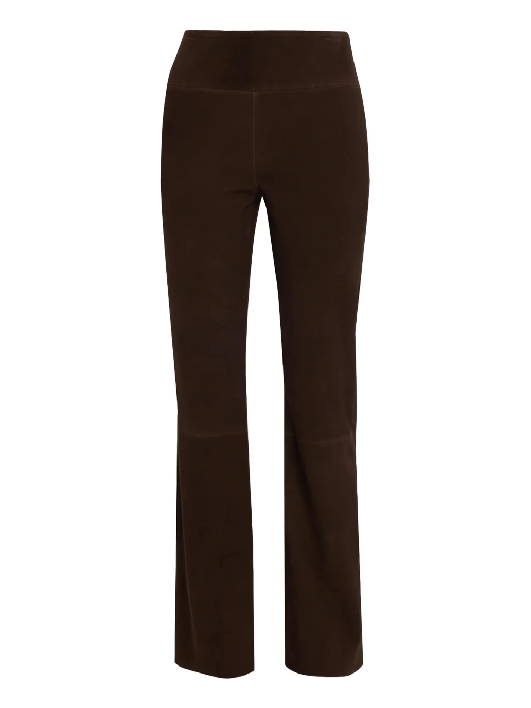 Kobi Halperin Madi Straight-Leg Suede Pants