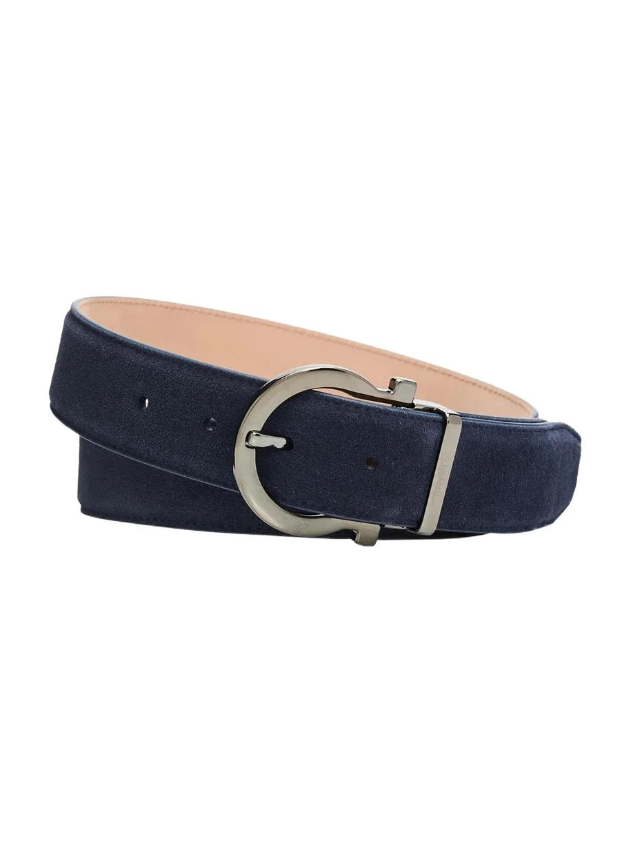Ferragamo Men's Adjustable Gancini Belt