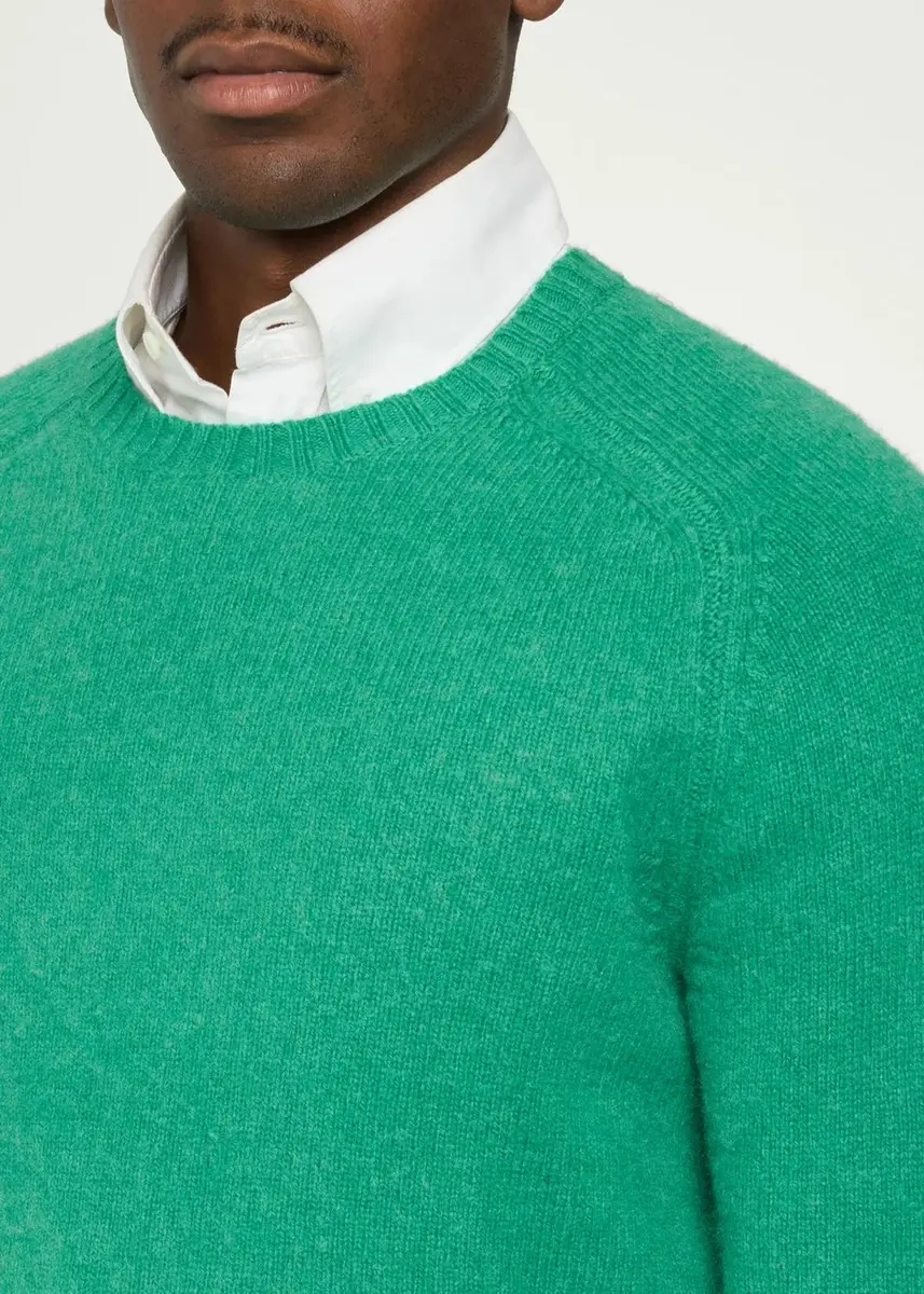 Polo Ralph Lauren Men's Suede-Patch Wool-Cashmere Sweater | Thumbnail 10