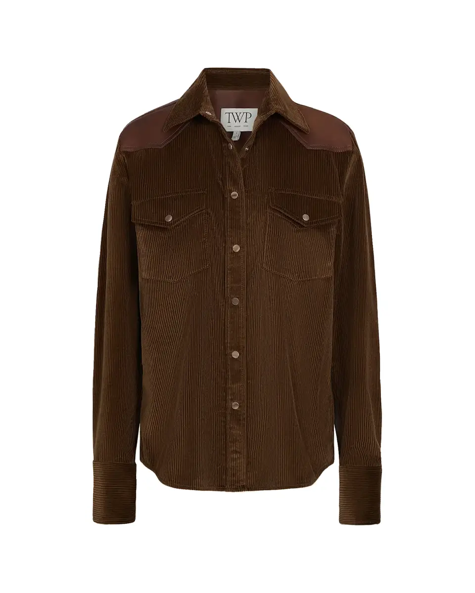 TWP Cowboy Take Me Away Corduroy Shirt | Thumbnail 2 TWP Cowboy Take Me Away Corduroy Shirt | Thumbnail 2