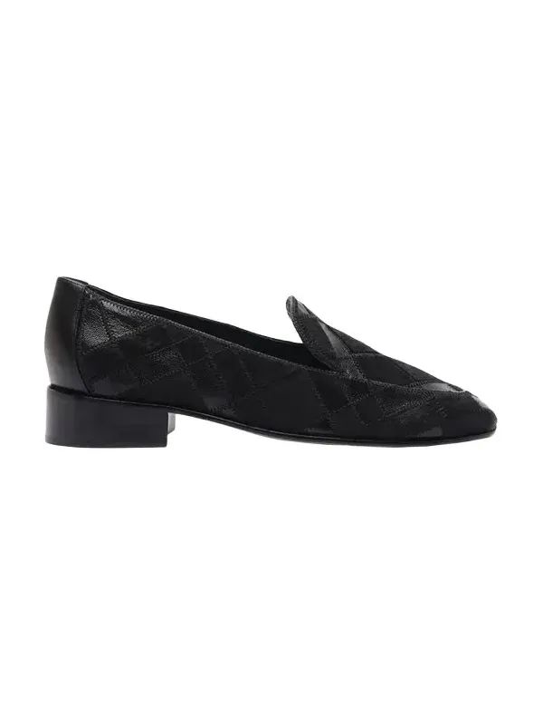 Annelise Patchwork Leather Loafers