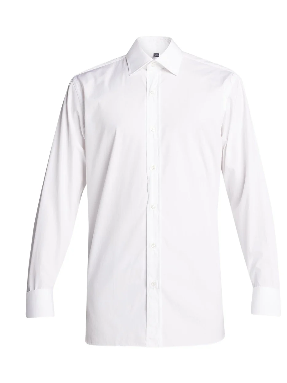 Men's Solid Poplin Dress Shirt