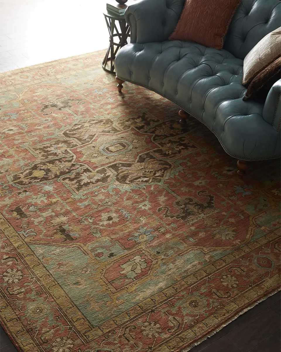 Exquisite Rugs Rochester Hand-Knotted Rug, 12 ' x 15 ' | Thumbnail 4 Exquisite Rugs Rochester Hand-Knotted Rug, 12 ' x 15 ' | Thumbnail 4