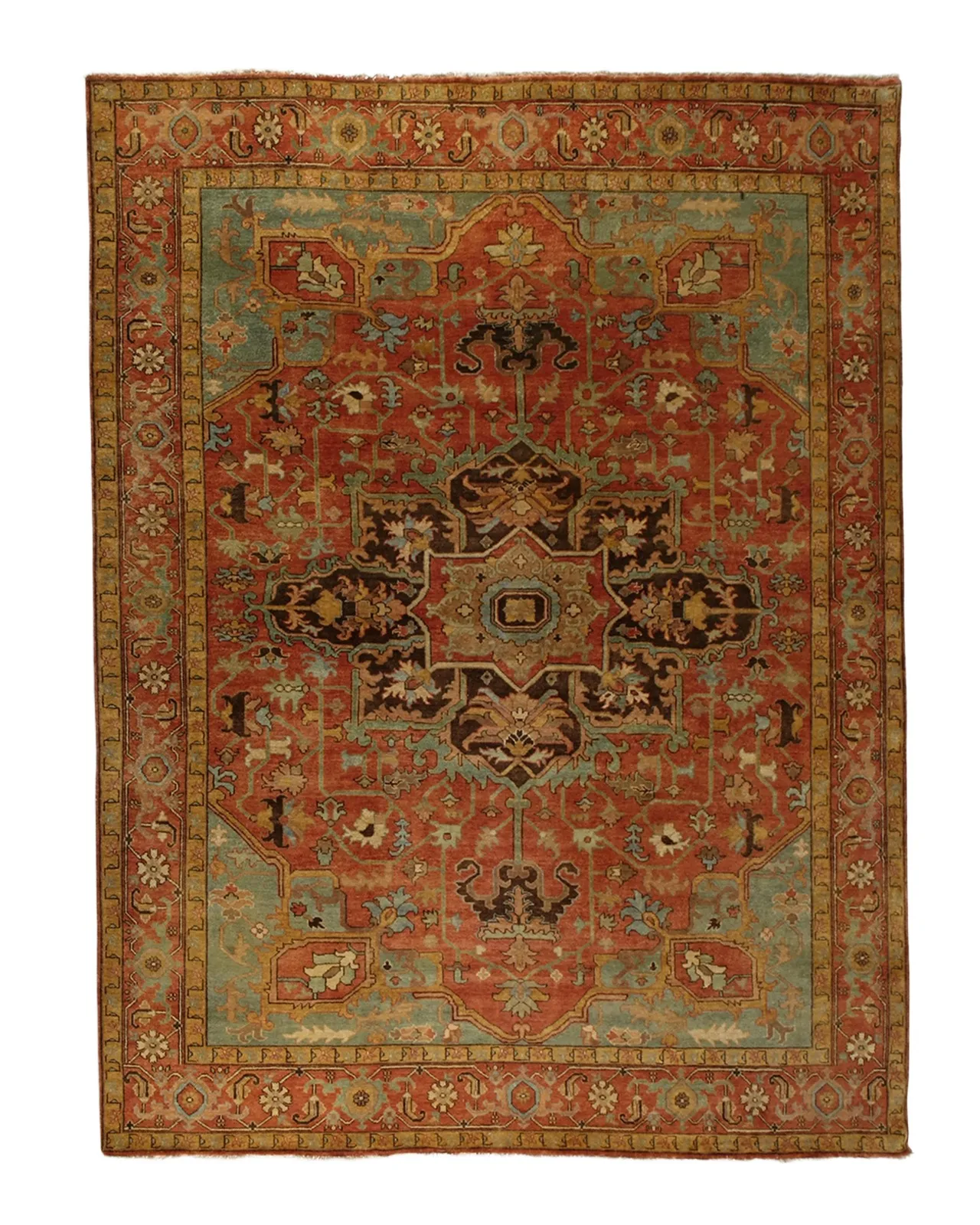 Exquisite Rugs Rochester Hand-Knotted Rug, 12 ' x 15 '