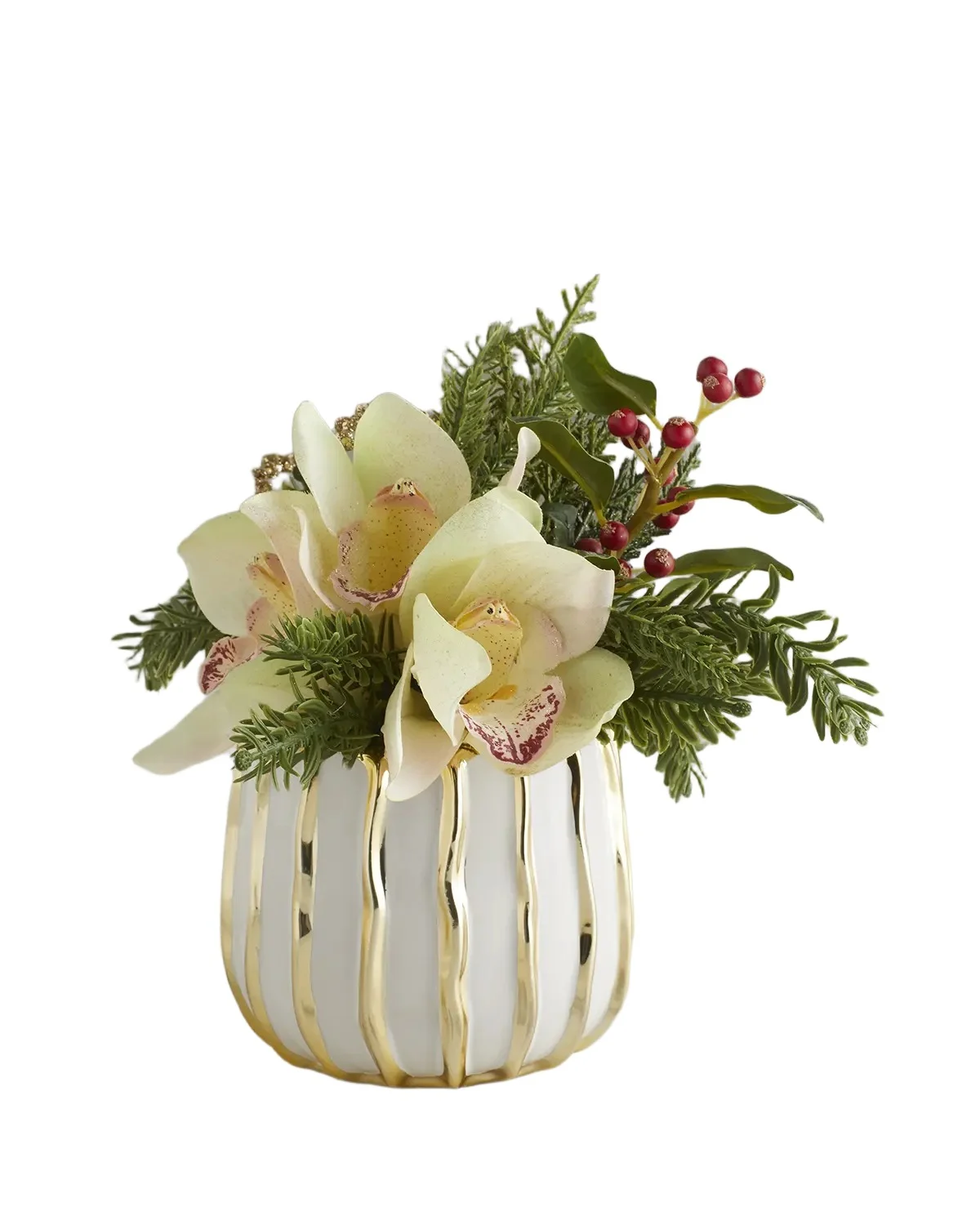 T & C Floral Company Pave Christmas Orchids