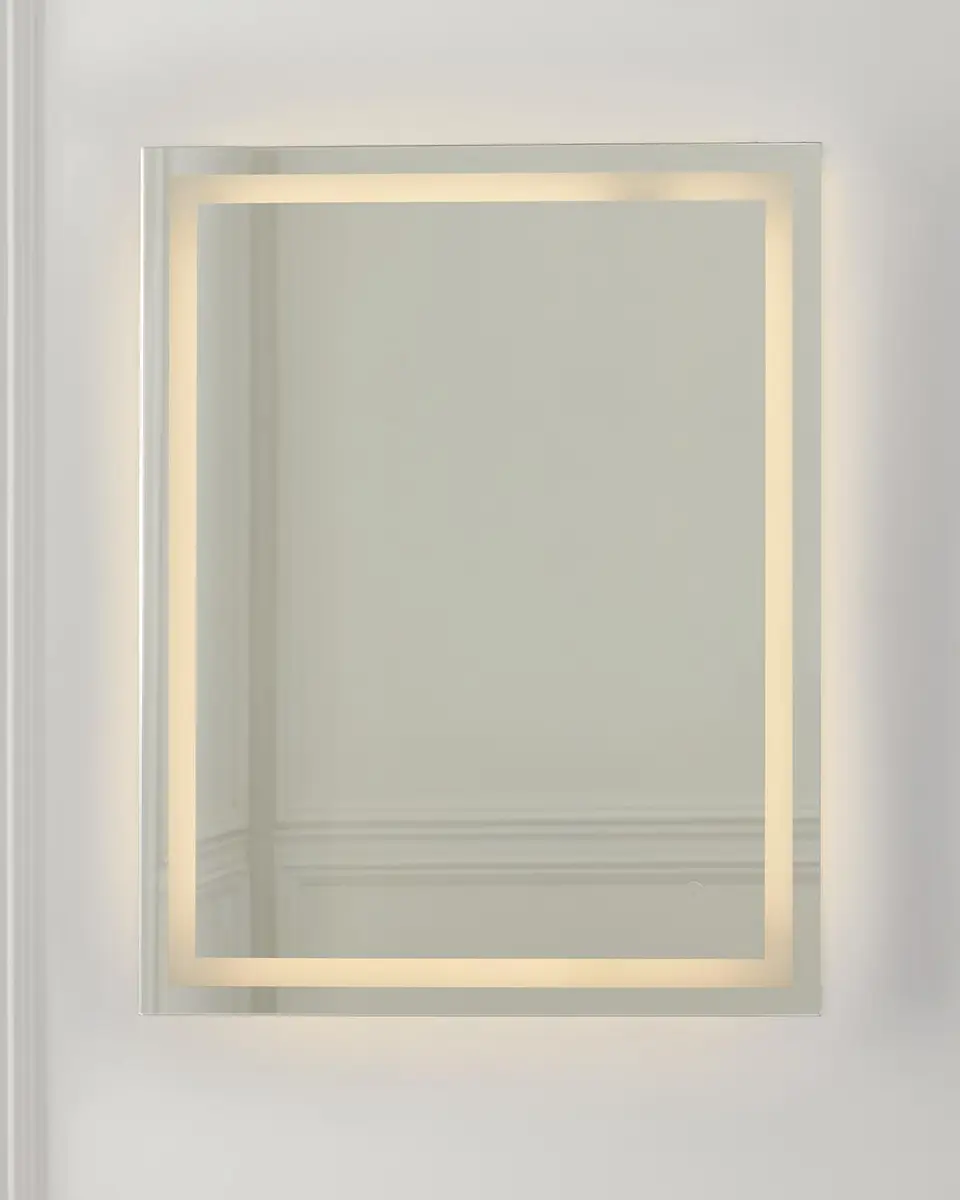 Ellington Rectangular LED Mirror With Defogger and Dimmer, 3000K, 30" x 24" | Thumbnail 2 Ellington Rectangular LED Mirror With Defogger and Dimmer, 3000K, 30" x 24" | Thumbnail 2