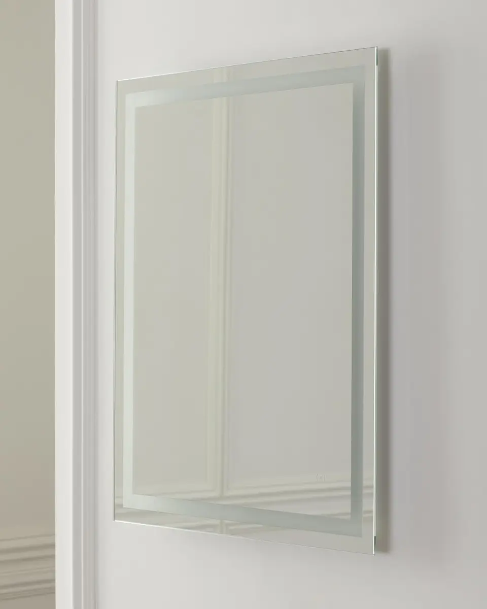 Ellington Rectangular LED Mirror With Defogger and Dimmer, 3000K, 30" x 24" | Thumbnail 3 Ellington Rectangular LED Mirror With Defogger and Dimmer, 3000K, 30" x 24" | Thumbnail 3