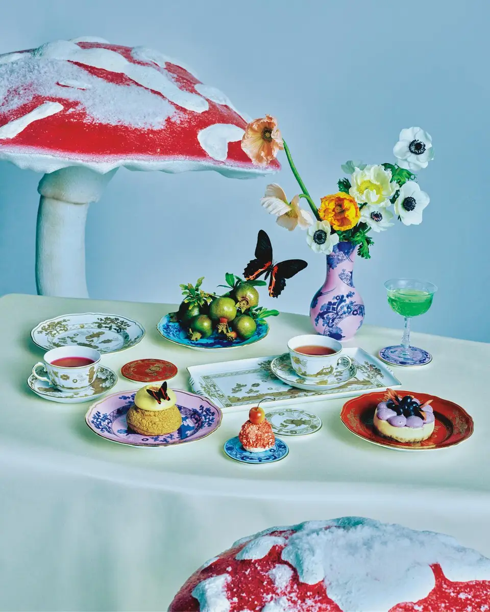 Oriente Italiano Assorted Dessert Plates, Set of 4