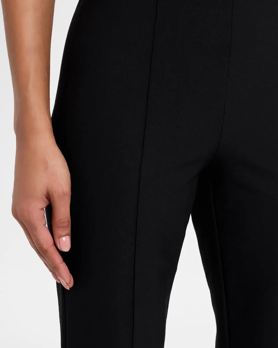 Vince Cropped Flare-Leg Pintuck Pants | Thumbnail 6