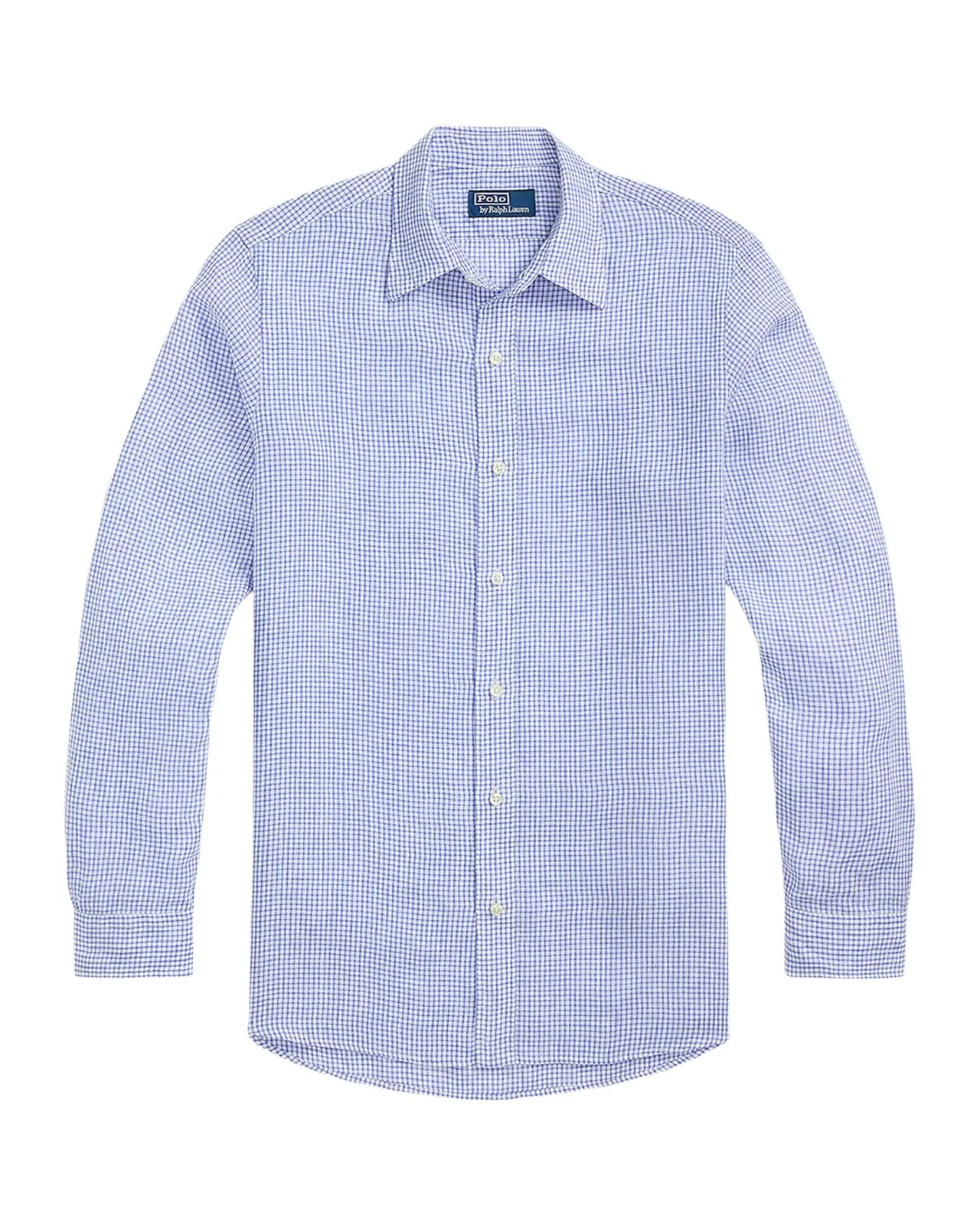 Men's Classic-Fit Checked Linen Sport Shirt Men's Classic-Fit Checked Linen Sport Shirt
