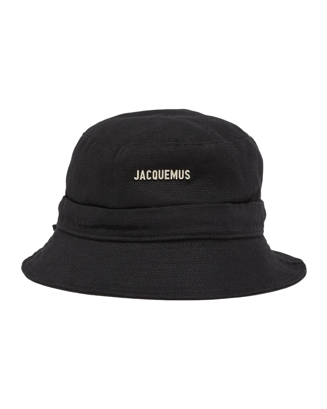Jacquemus Men's Le Bob Gadjo Canvas Drawstring Bucket Hat