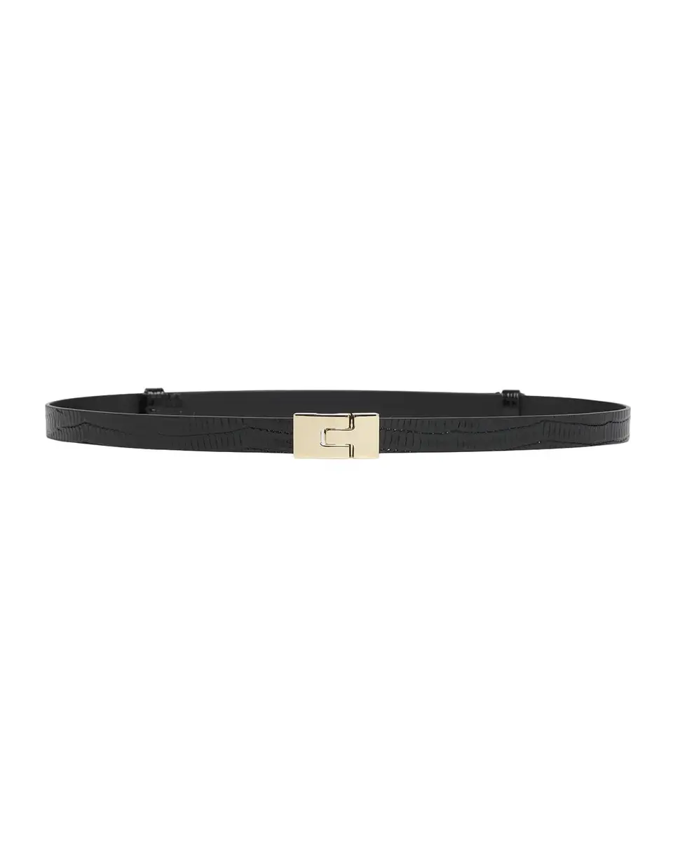 Tom Ford Interlock T Tejus-Embossed Leather Belt | Thumbnail 3 Tom Ford Interlock T Tejus-Embossed Leather Belt | Thumbnail 3
