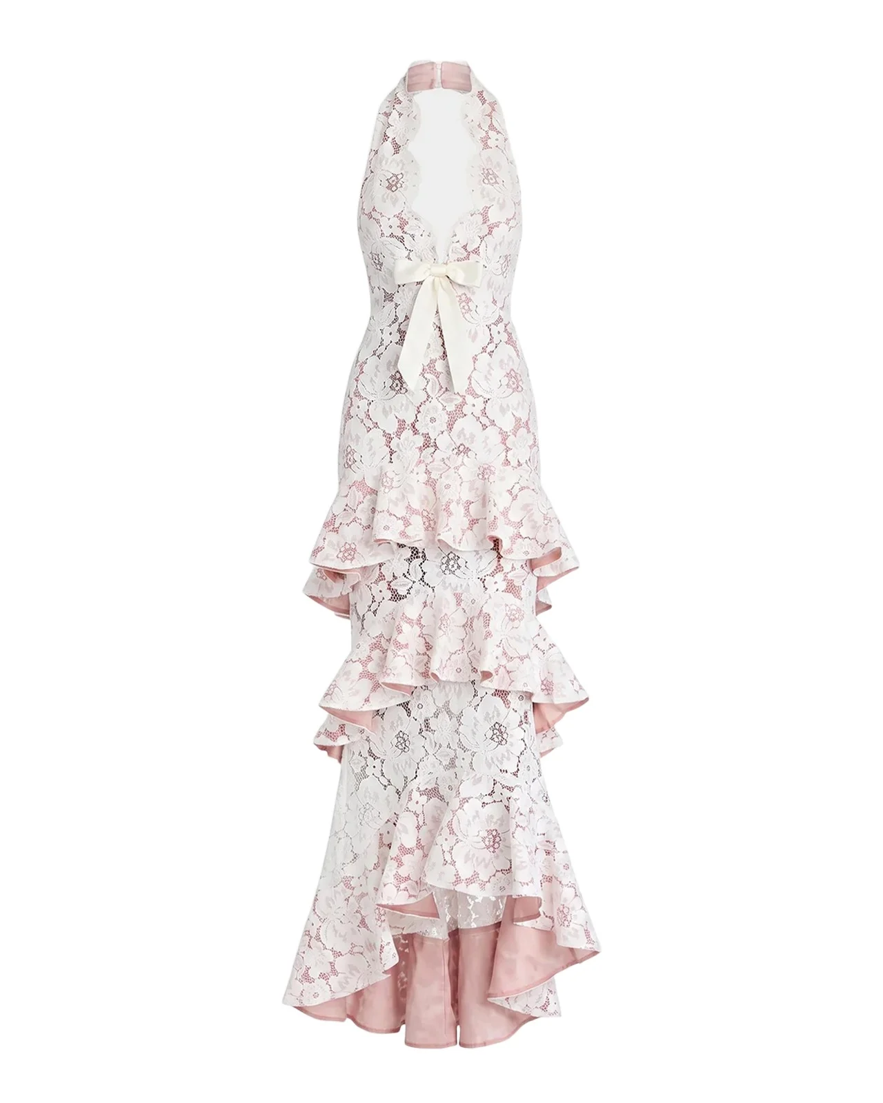 Senara Lace Halter Dress