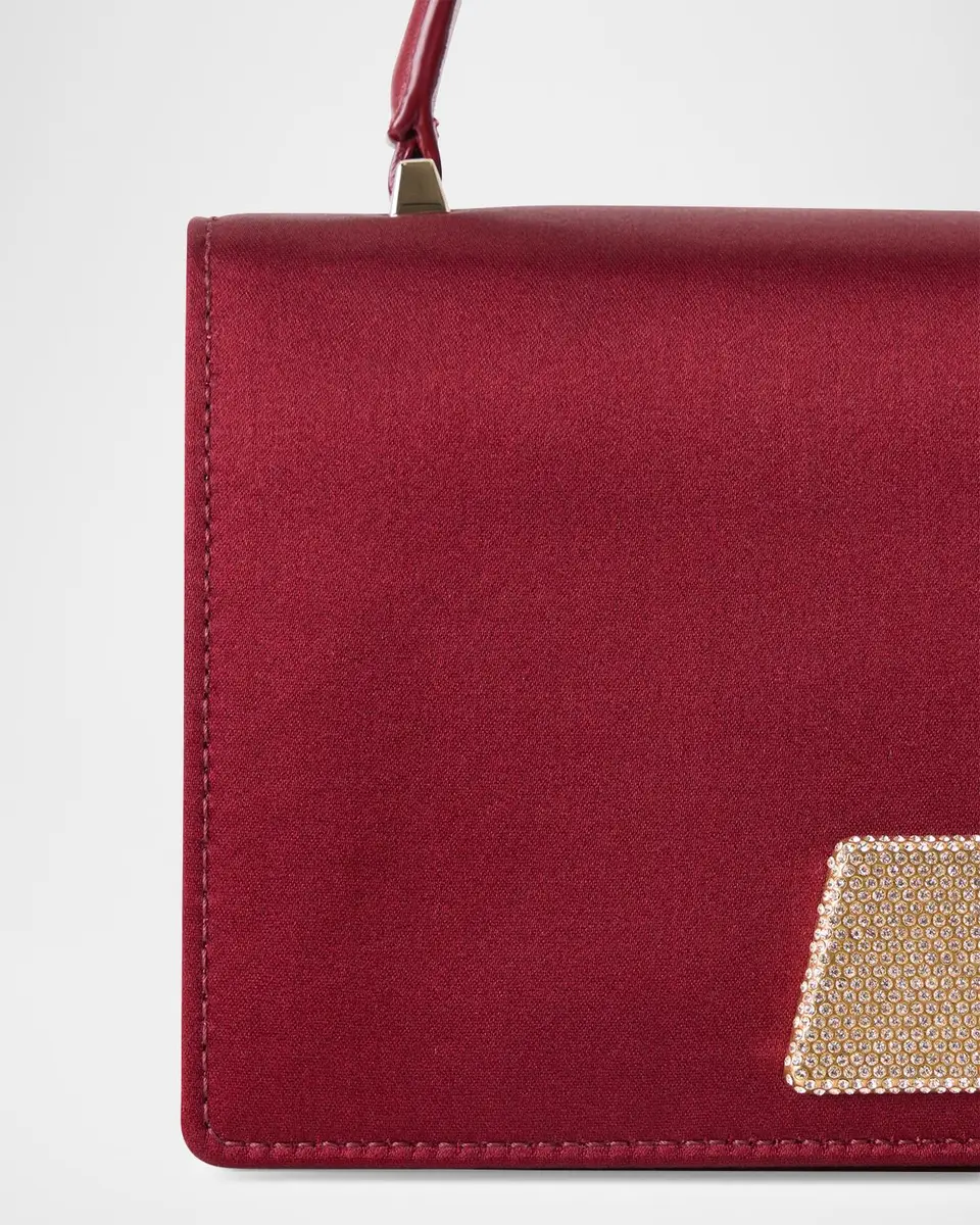 Akris Alice Mini Rhinestone Top-Handle Bag | Thumbnail 6