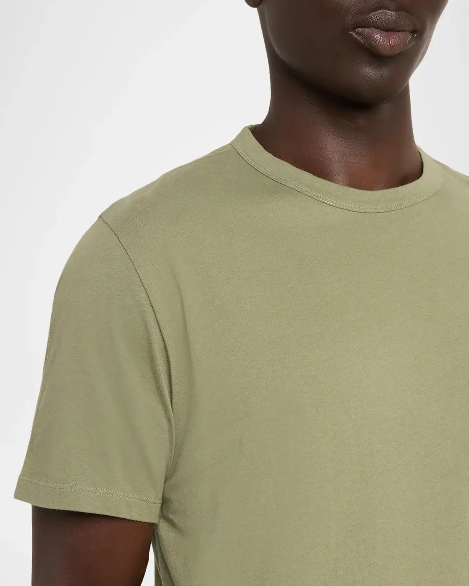 OFFICINE GÉNÉRALE Men's Organic Cotton Crewneck T-Shirt | Thumbnail 5 OFFICINE GÉNÉRALE Men's Organic Cotton Crewneck T-Shirt | Thumbnail 5