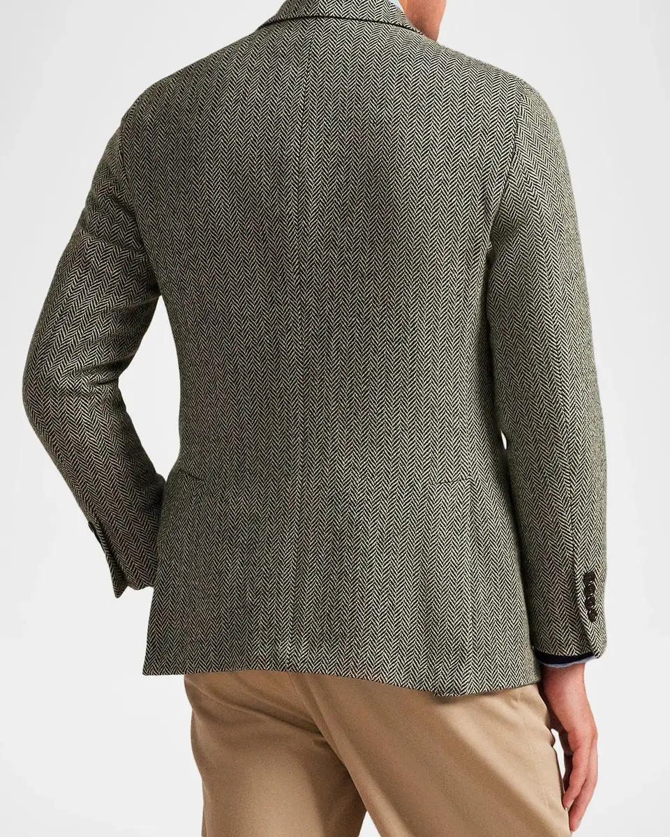 Polo Ralph Lauren Men's Herringbone Two-Button Sport Coat | Thumbnail 3 Polo Ralph Lauren Men's Herringbone Two-Button Sport Coat | Thumbnail 3