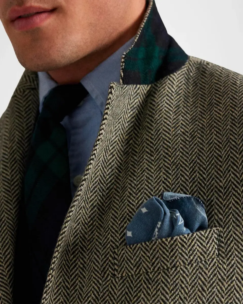 Polo Ralph Lauren Men's Herringbone Two-Button Sport Coat | Thumbnail 5 Polo Ralph Lauren Men's Herringbone Two-Button Sport Coat | Thumbnail 5