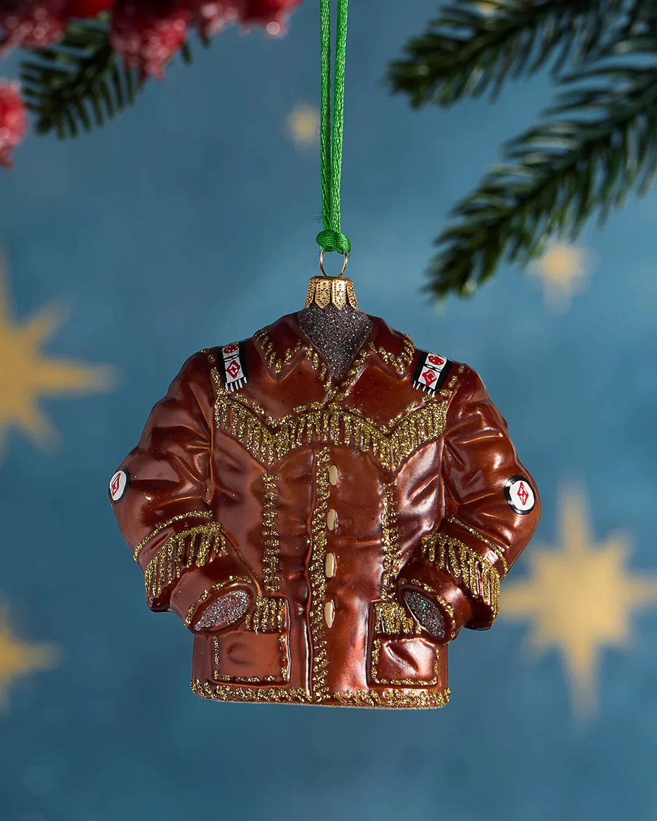 Exclusive Western Jacket Christmas Ornament