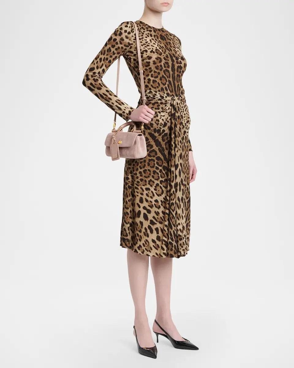 Dolce & Gabbana My Sicily Suede Top Handle Bag | Thumbnail 5 Dolce & Gabbana My Sicily Suede Top Handle Bag | Thumbnail 5