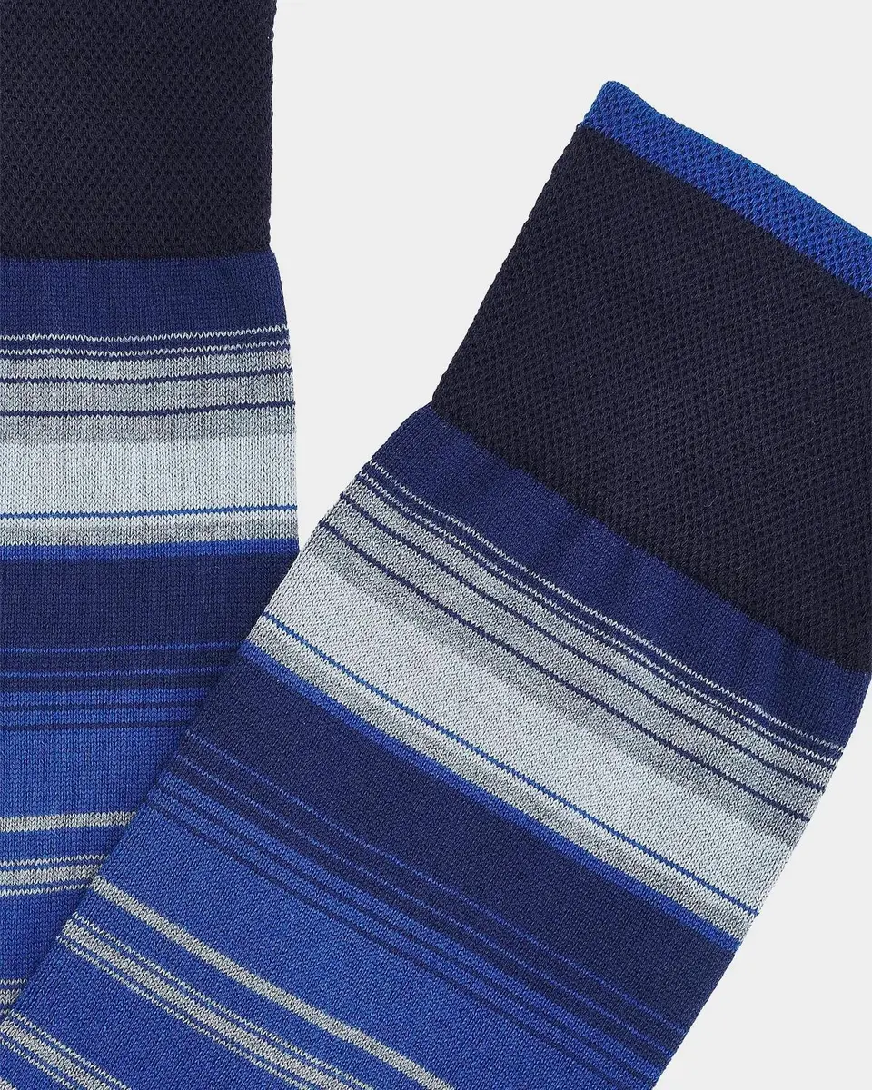 Marcoliani Shaded Stripes Cotton-Nylon Socks 2-Pack | Thumbnail 2 Marcoliani Shaded Stripes Cotton-Nylon Socks 2-Pack | Thumbnail 2