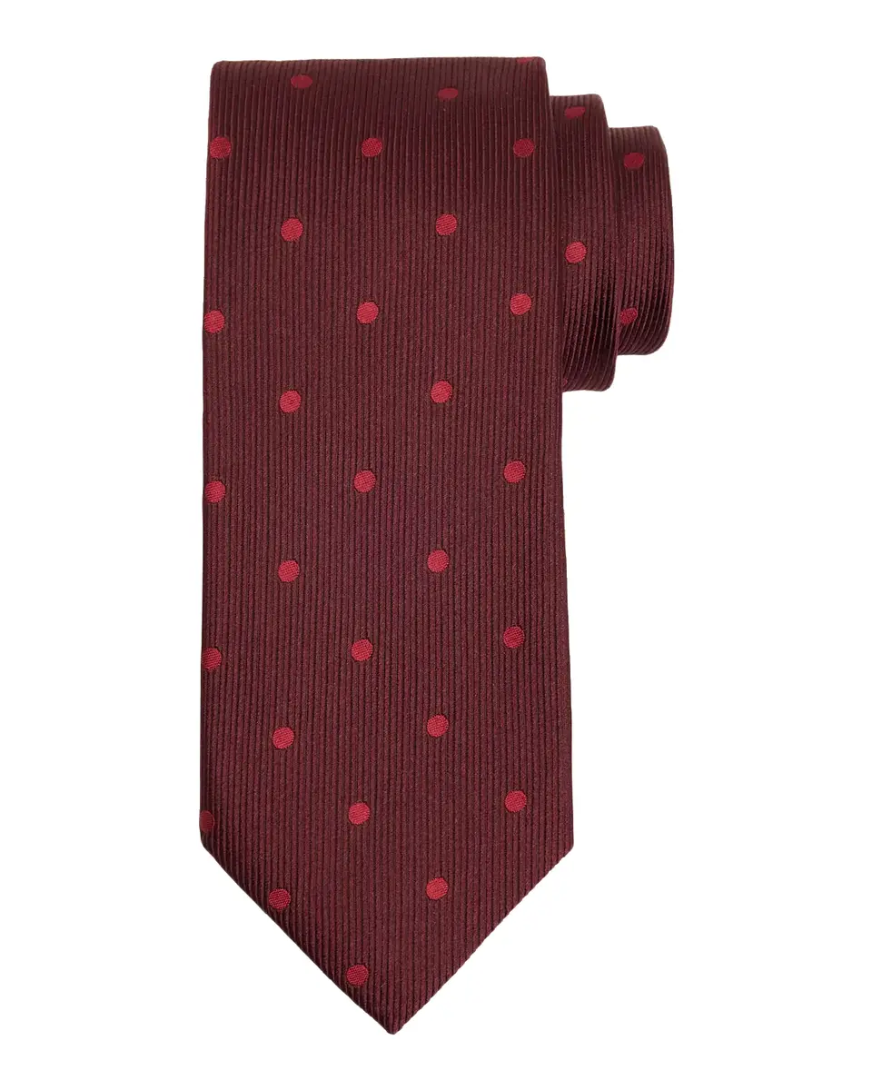 TOM FORD Boutique Men's Tonal Jacquard Polka Dot Silk Tie | Thumbnail 2 TOM FORD Boutique Men's Tonal Jacquard Polka Dot Silk Tie | Thumbnail 2