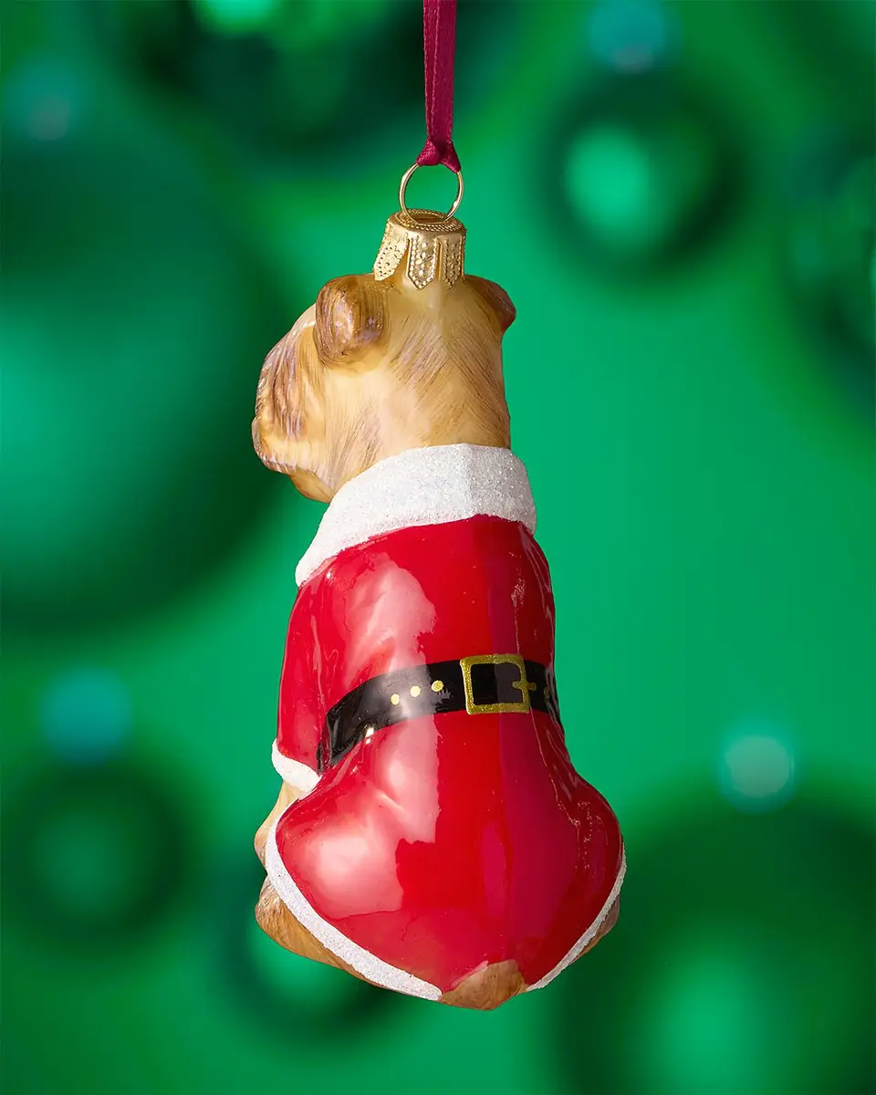 Joy To The World Collectibles Soft-Coated Wheaten Terrier in Santa Coat Christmas Ornament | Thumbnail 2 Joy To The World Collectibles Soft-Coated Wheaten Terrier in Santa Coat Christmas Ornament | Thumbnail 2