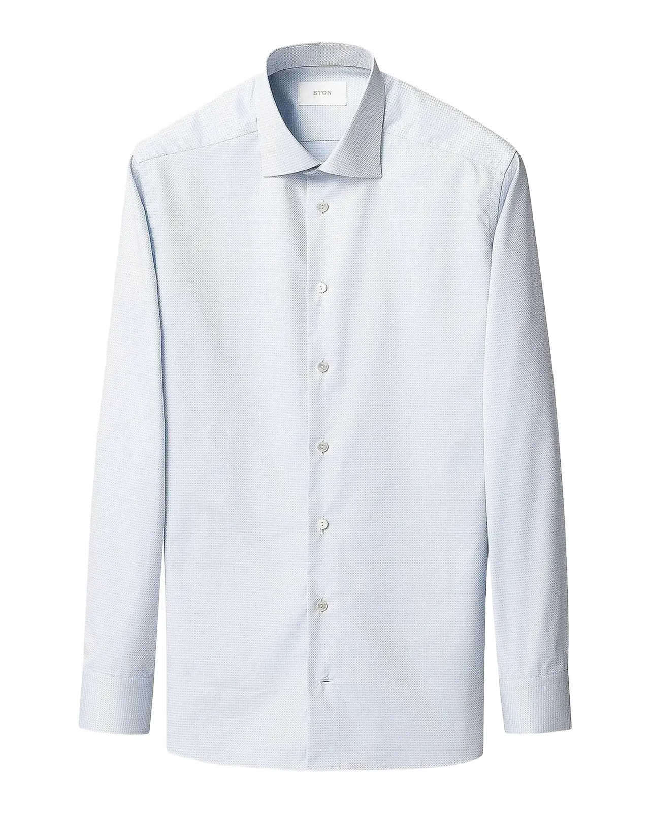 Eton Elevated Textured Cotton Slim-Fit Shirt