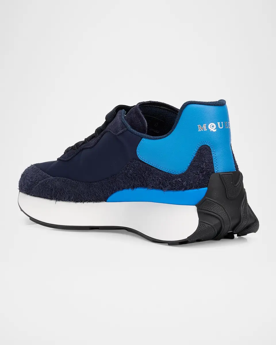 Alexander McQueen Sprint Runner Suede Low-Top Sneakers | Thumbnail 2 Alexander McQueen Sprint Runner Suede Low-Top Sneakers | Thumbnail 2