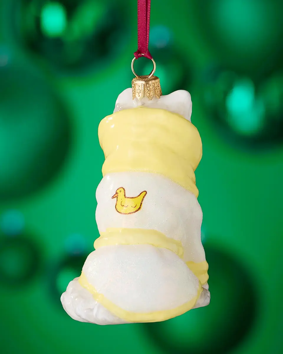 Joy To The World Collectibles "Tub Time" Westie Christmas Ornament | Thumbnail 2 Joy To The World Collectibles "Tub Time" Westie Christmas Ornament | Thumbnail 2