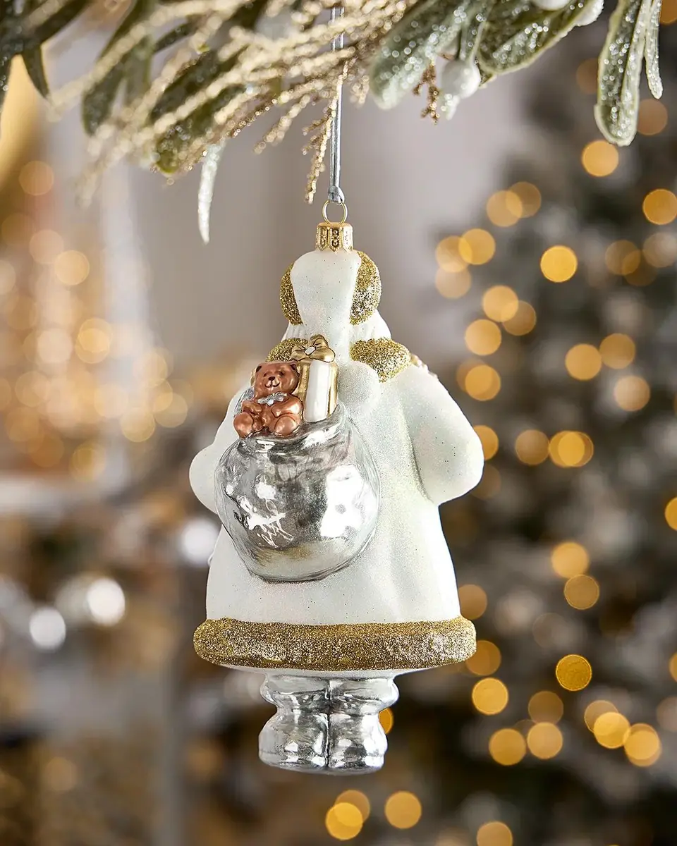 Exclusive African American Santa Christmas Ornament | Thumbnail 2 Exclusive African American Santa Christmas Ornament | Thumbnail 2