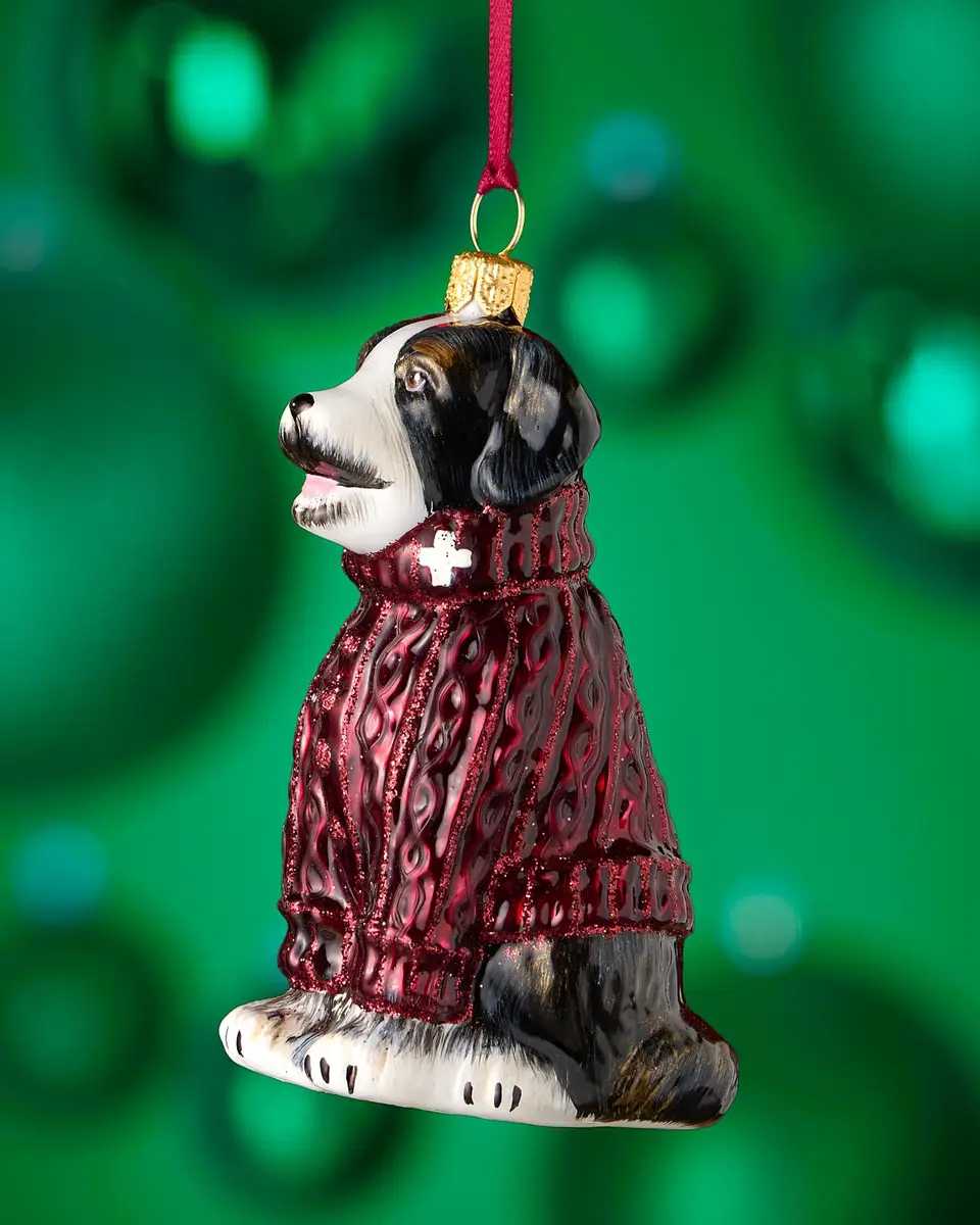 Joy To The World Collectibles Bernese Mountain Dog Christmas Ornament | Thumbnail 2 Joy To The World Collectibles Bernese Mountain Dog Christmas Ornament | Thumbnail 2