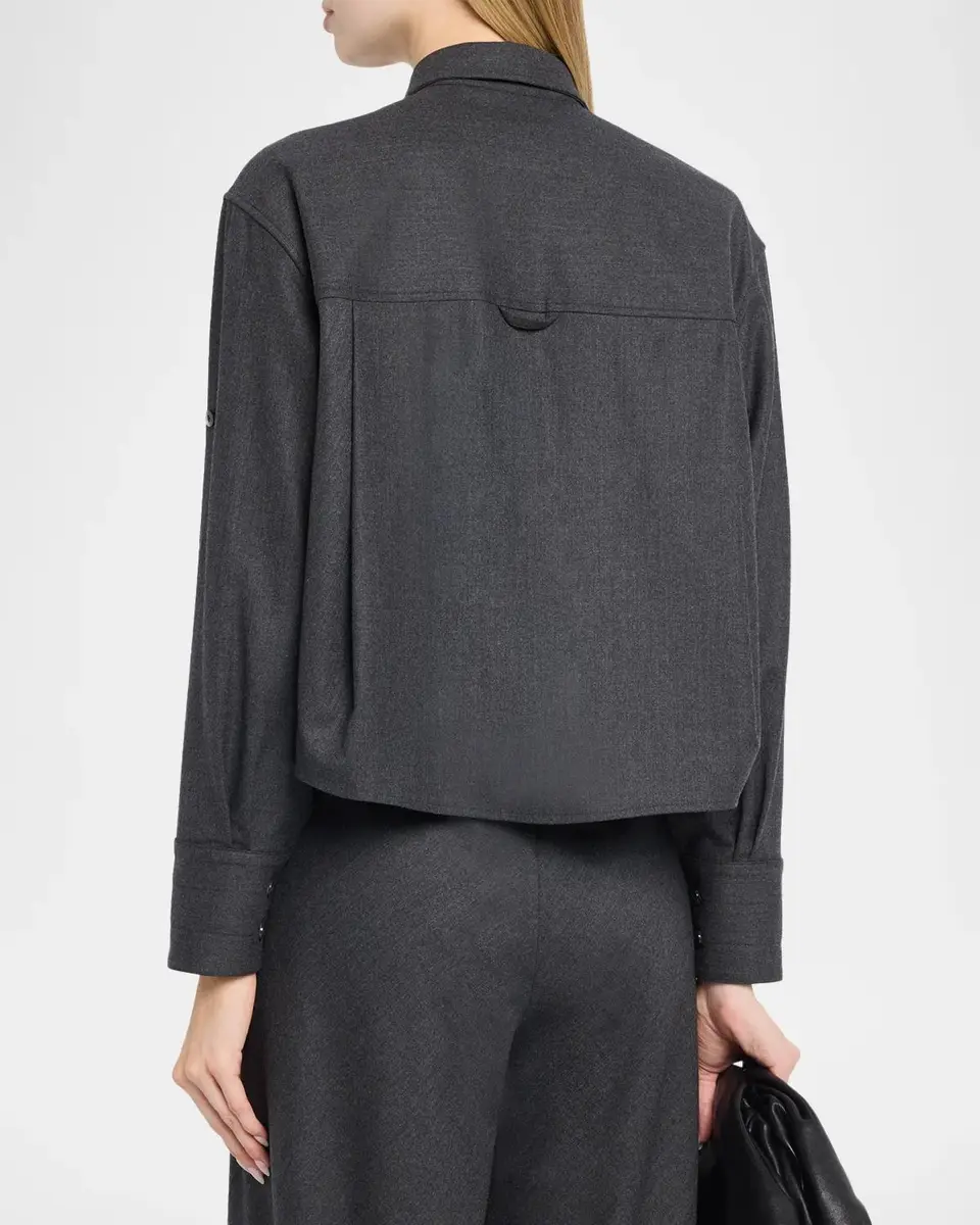 Maria McManus Stretch-Wool Shirt | Thumbnail 3