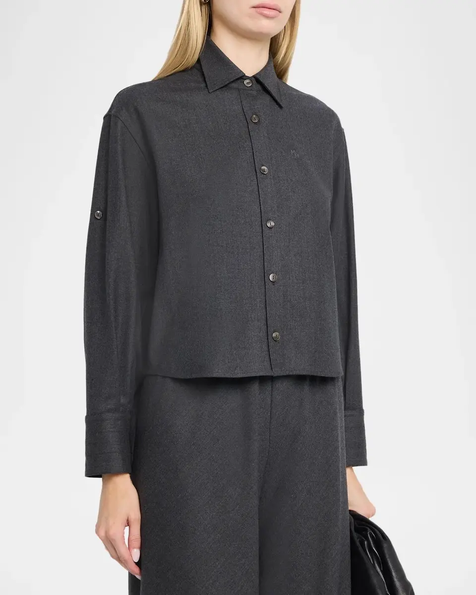 Maria McManus Stretch-Wool Shirt | Thumbnail 4