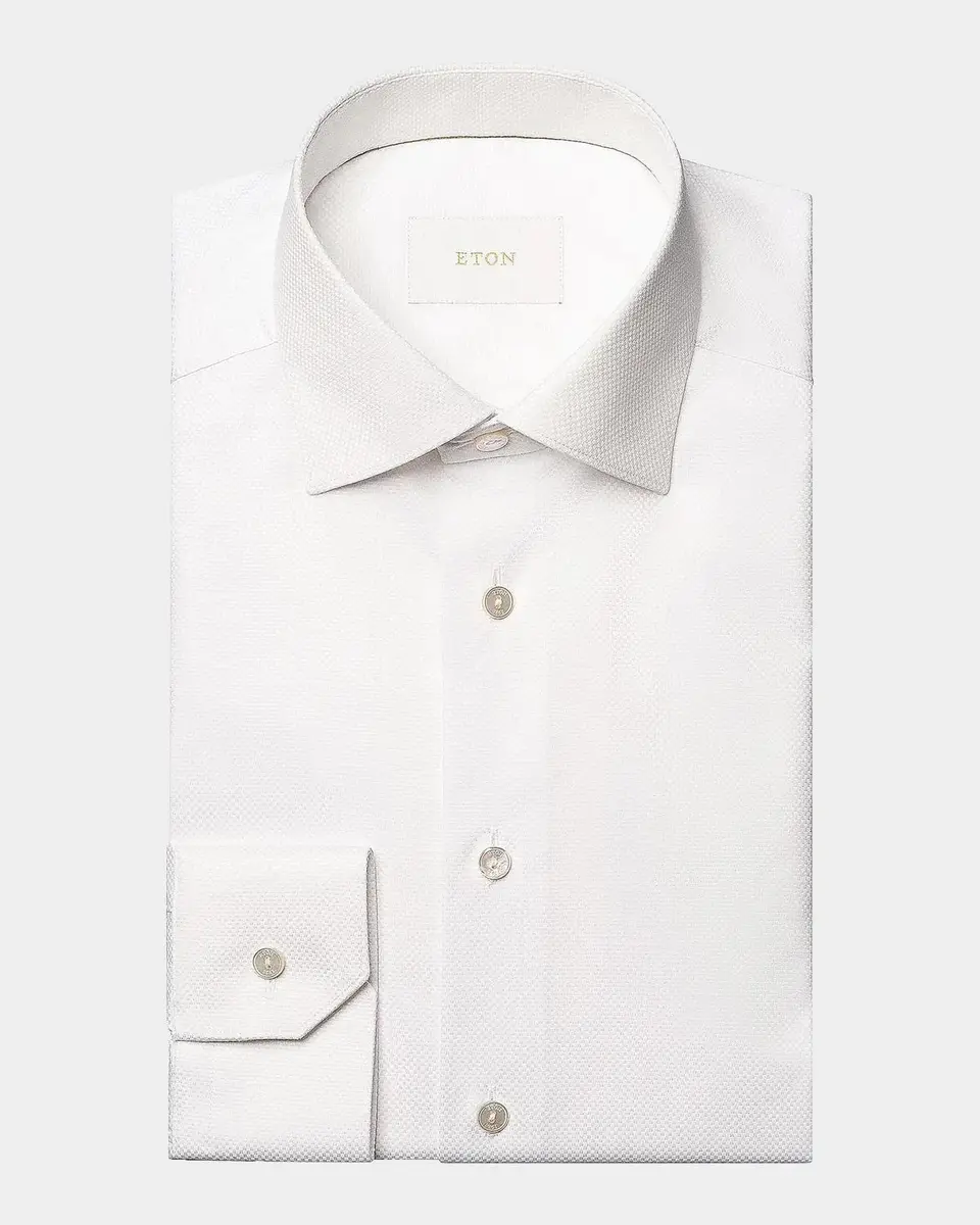 Eton Men's Slim Fit Cotton Dress Shirt | Thumbnail 4 Eton Men's Slim Fit Cotton Dress Shirt | Thumbnail 4