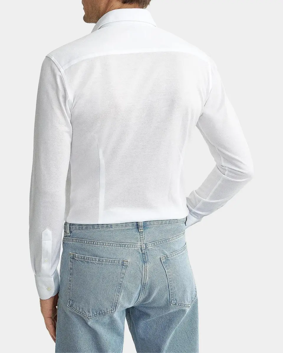 Eton Slim-Fit Filo di Scozia Cotton Shirt | Thumbnail 2 Eton Slim-Fit Filo di Scozia Cotton Shirt | Thumbnail 2