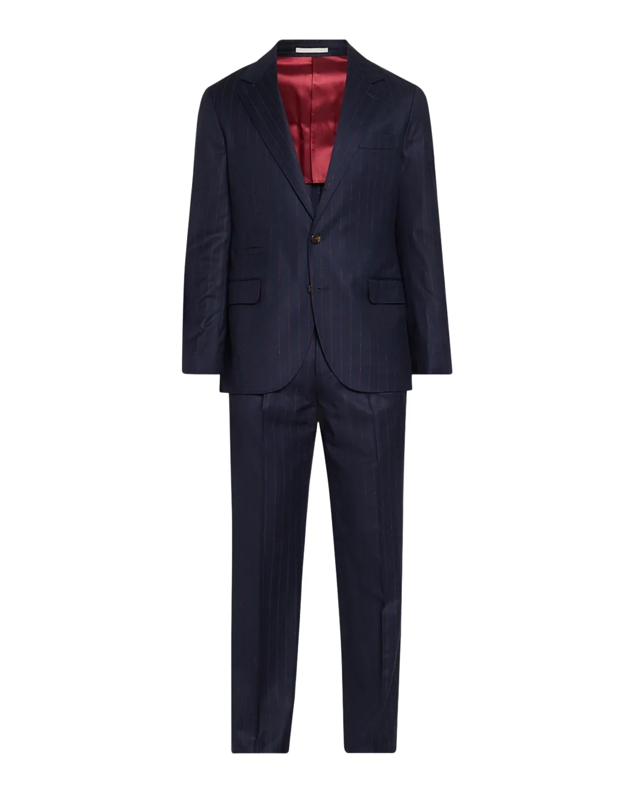 Men's Wool Chalk Stripe Two-Piece Suit Men's Wool Chalk Stripe Two-Piece Suit