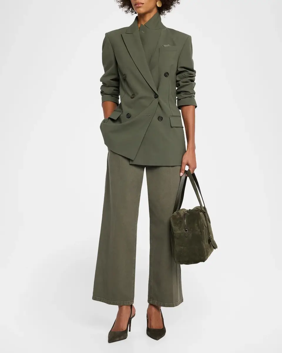 Brunello Cucinelli Rectangular Suede Shoulder Bag | Thumbnail 5 Brunello Cucinelli Rectangular Suede Shoulder Bag | Thumbnail 5