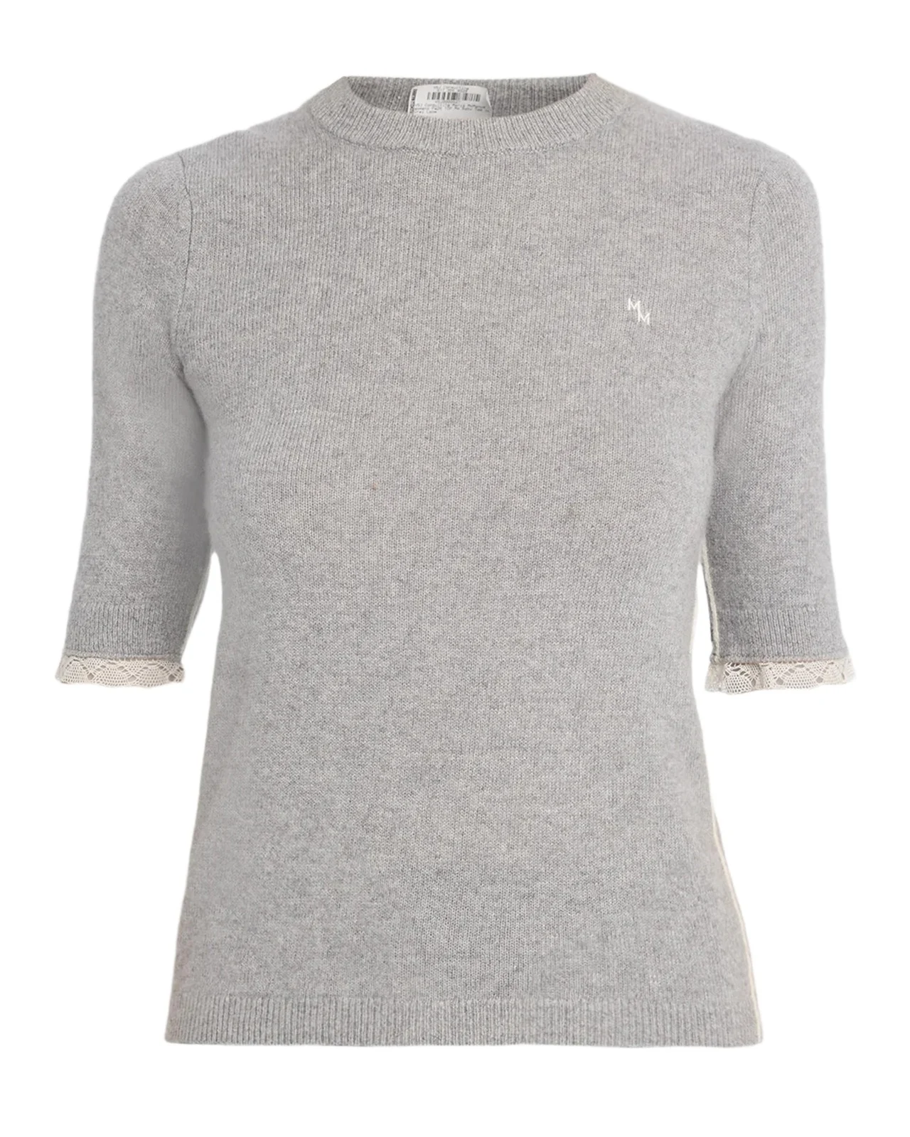 Cashmere-Cotton Rib-Knit Baby T-Shirt Cashmere-Cotton Rib-Knit Baby T-Shirt