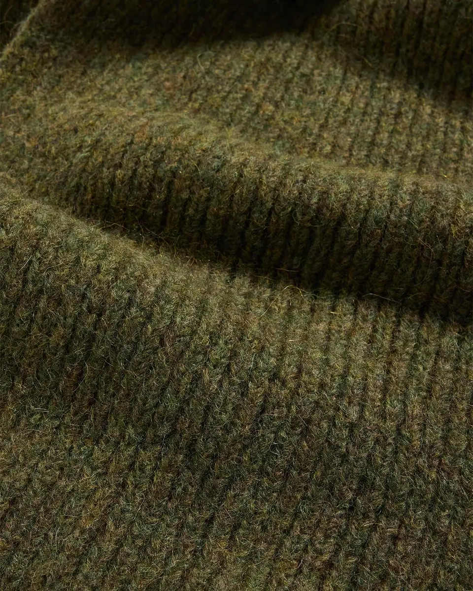 Dries Van Noten Men's Moyson Wool Ribbed Scarf | Thumbnail 2