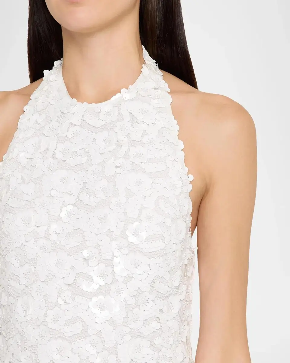 Ramy Brook Giada Sequin Halter Column Gown | Thumbnail 5 Ramy Brook Giada Sequin Halter Column Gown | Thumbnail 5