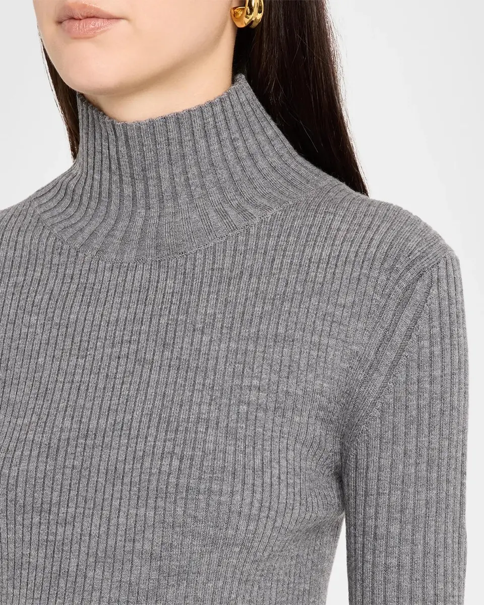 Victoria Beckham Rib-Knit Wool-Blend Sweater | Thumbnail 5 Victoria Beckham Rib-Knit Wool-Blend Sweater | Thumbnail 5