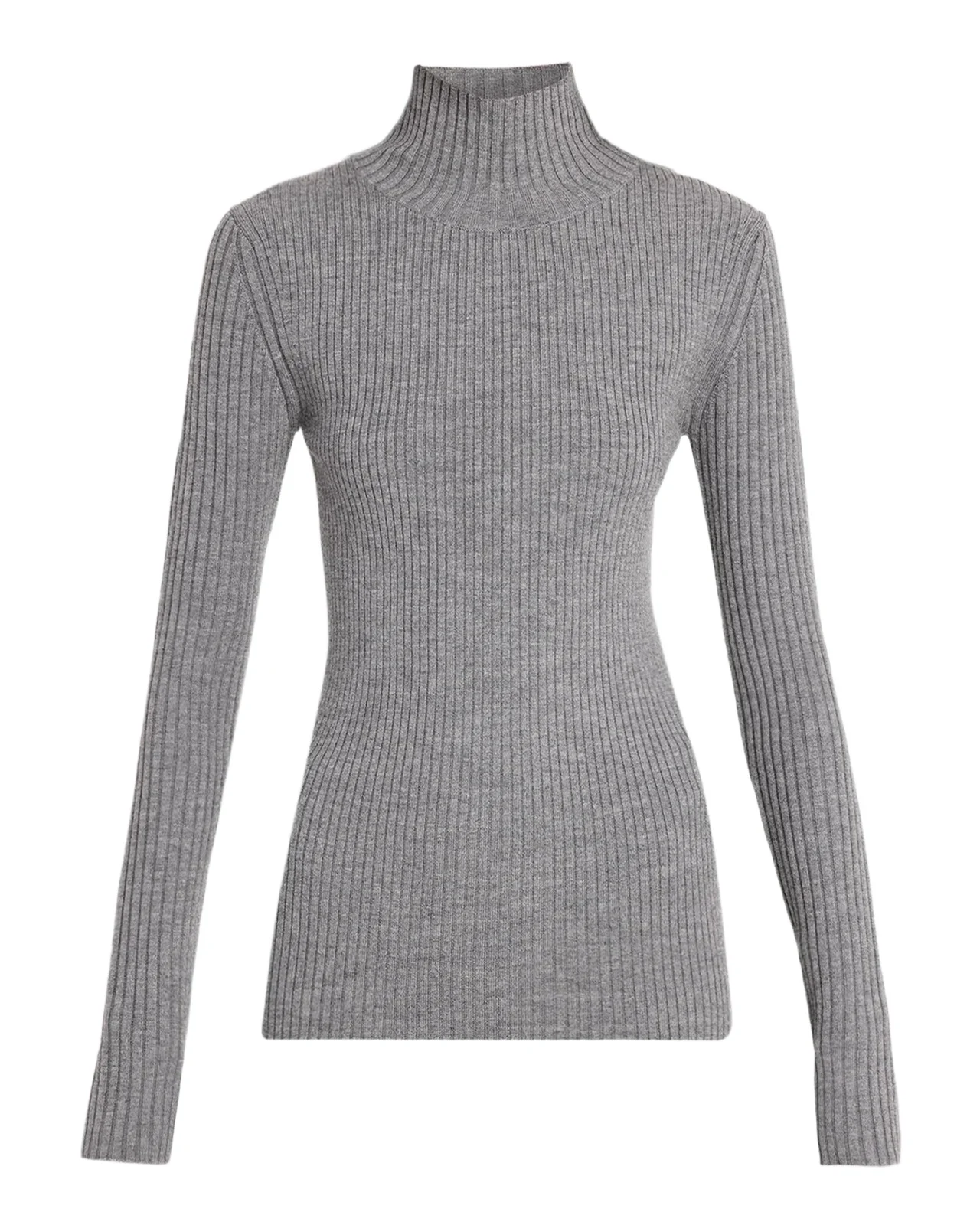 Victoria Beckham Rib-Knit Wool-Blend Sweater