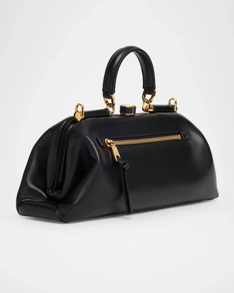 Dolce & Gabbana Nonna Small Leather Satchel | Thumbnail 3 Dolce & Gabbana Nonna Small Leather Satchel | Thumbnail 3