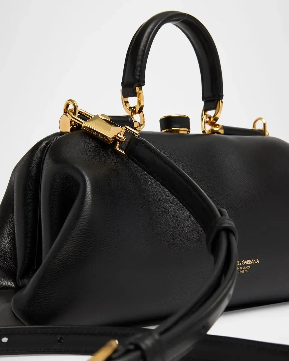Dolce & Gabbana Nonna Small Leather Satchel | Thumbnail 6 Dolce & Gabbana Nonna Small Leather Satchel | Thumbnail 6