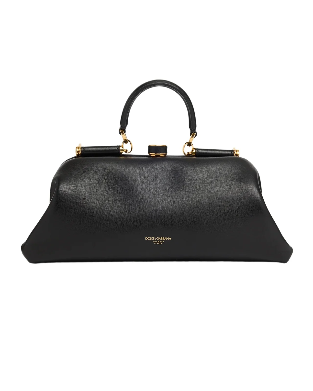 Dolce & Gabbana Nonna Small Leather Satchel
