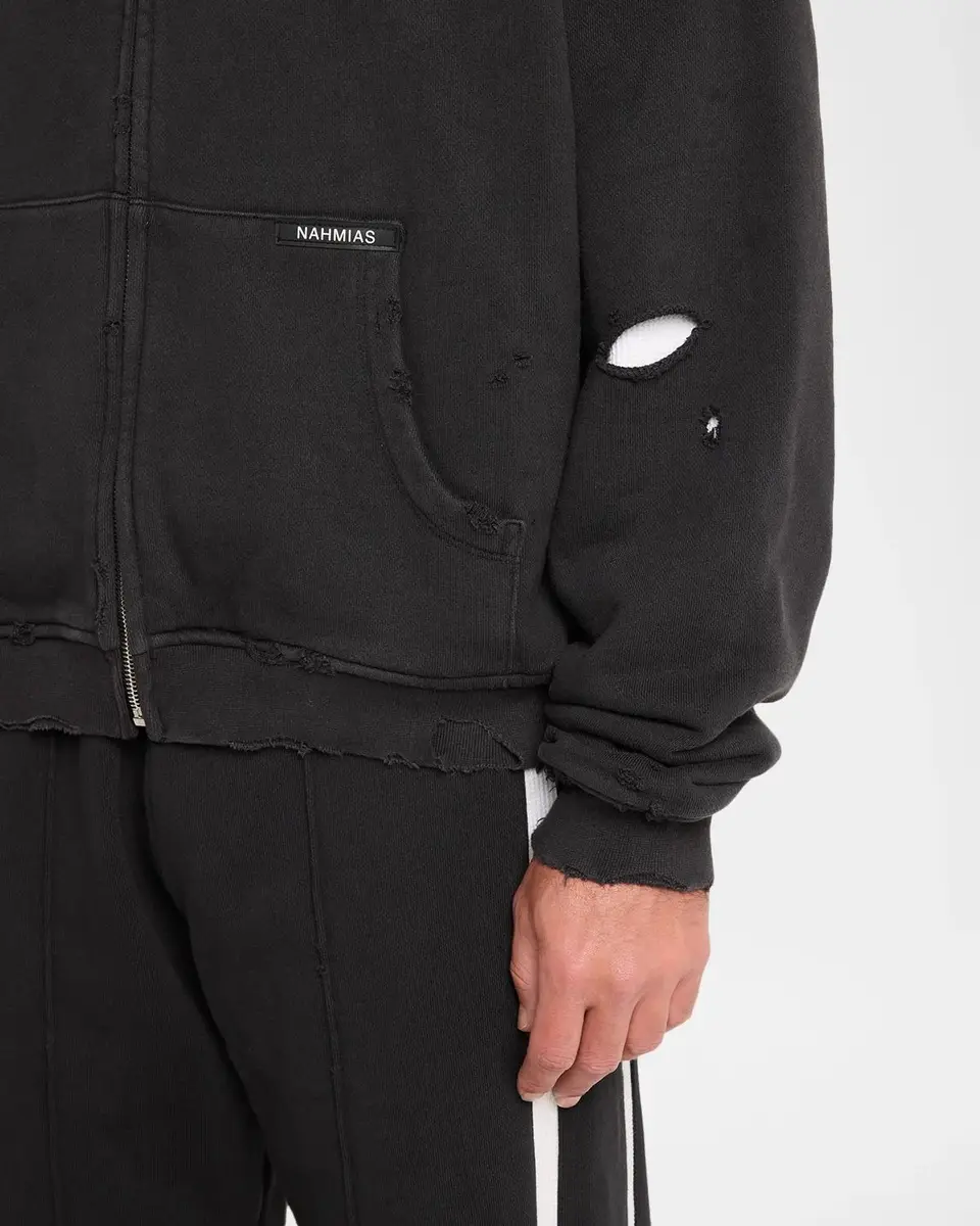 Nahmias Thermal-Lined Zip-Front Hoodie | Thumbnail 5 Nahmias Thermal-Lined Zip-Front Hoodie | Thumbnail 5