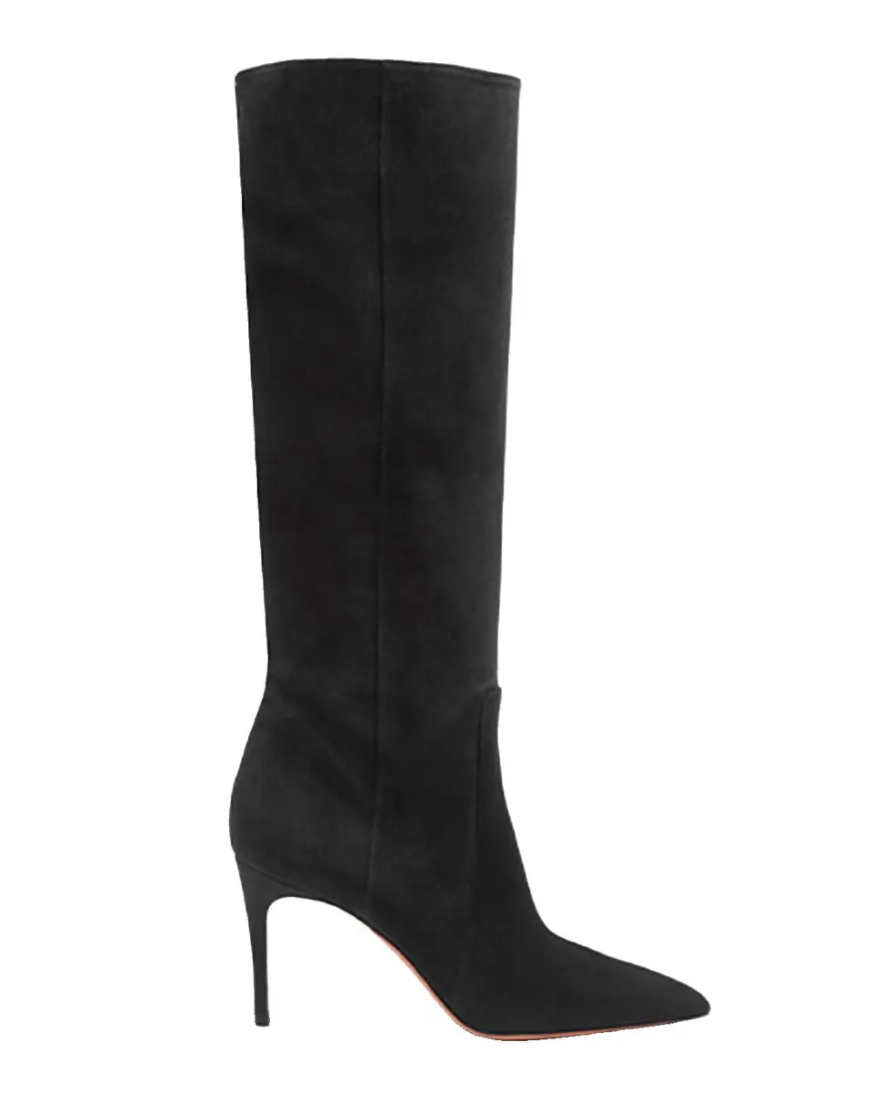 Santoni 85mm Suede Knee-High Boots | Thumbnail 3 Santoni 85mm Suede Knee-High Boots | Thumbnail 3