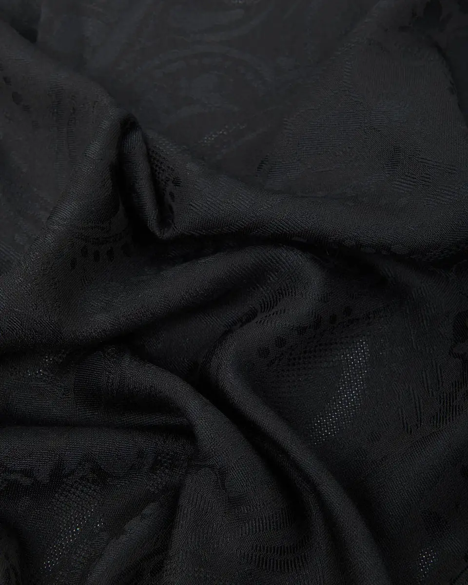 Etro Silk and Wool Paisley Jacquard Scarf | Thumbnail 4 Etro Silk and Wool Paisley Jacquard Scarf | Thumbnail 4