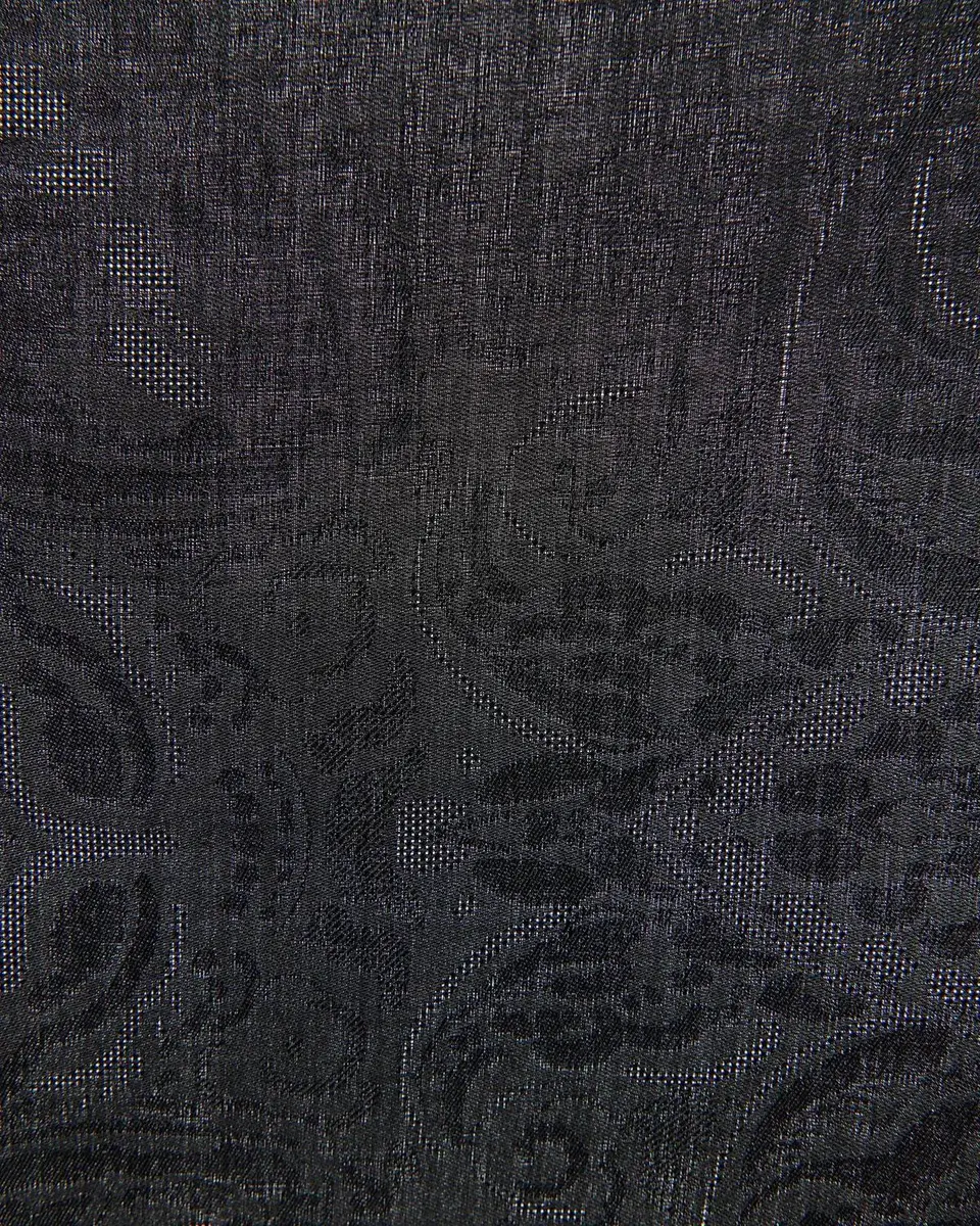 Etro Silk and Wool Paisley Jacquard Scarf | Thumbnail 5 Etro Silk and Wool Paisley Jacquard Scarf | Thumbnail 5
