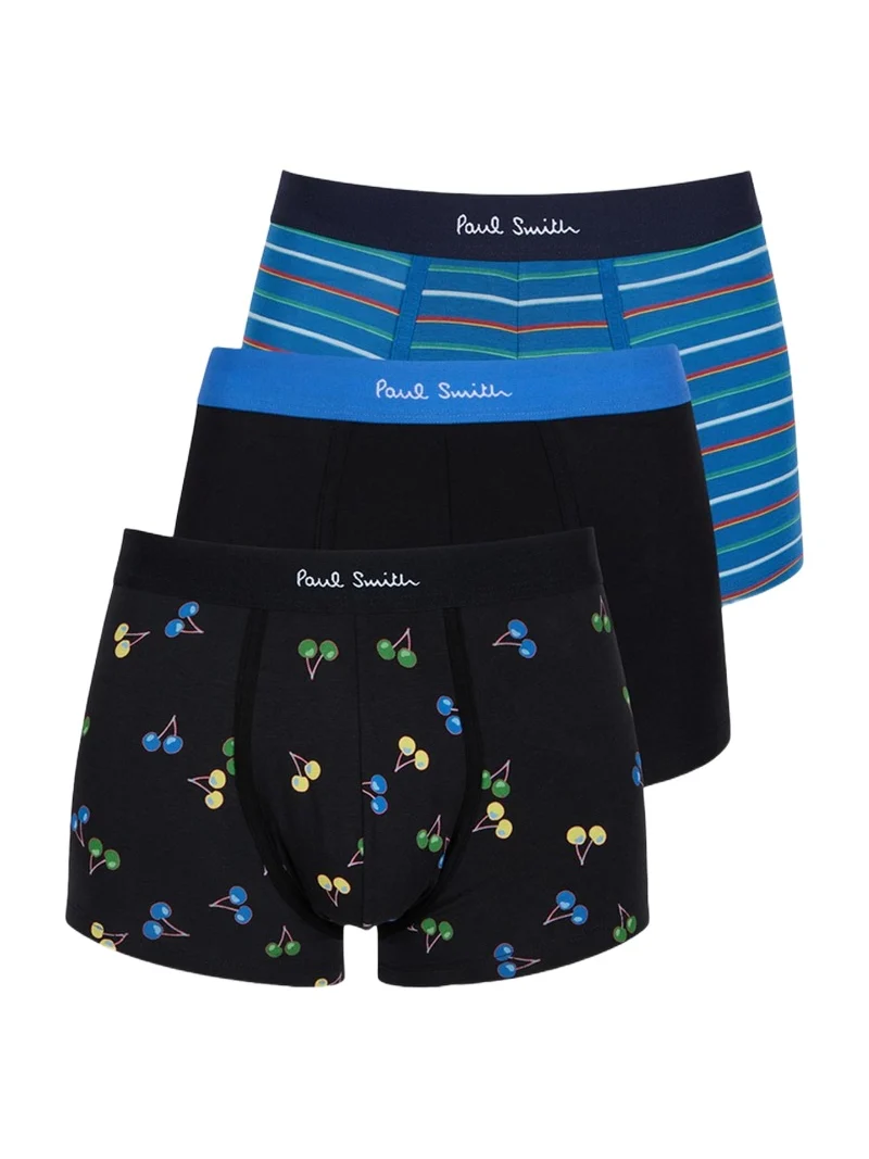 Paul Smith Men's Cherry Mixed 3-Pack Boxer Briefs